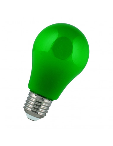 LED lempa LED GLS A60 E27 240V 2W Green