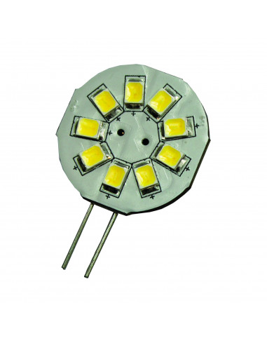LED lempa LED9 G4 Side Pin 10V-30V DC...