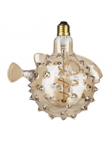 LED lempa LED Blowfish Gold E27 DIM...