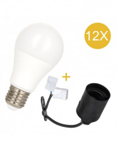 LED lempa 12-Pack Combi E27...