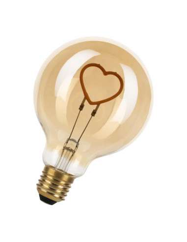 LED lempa LED Silhouette Heart G95...
