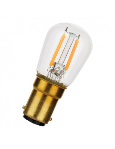LED lempa LED FIL P26X58 Ba15d Brass...