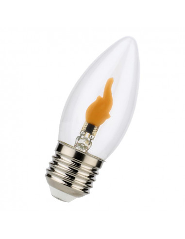 LED lempa LED C35 E27 0.5W 5lm 1900K...