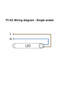 LED lempa LED Meat T5 AC... 2