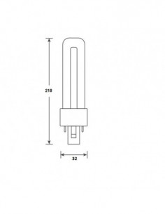 LED lempa LED PL Glass TC-S... 2