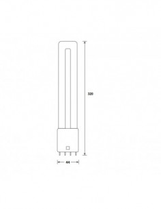 LED lempa LED PL Glass TC-L... 2