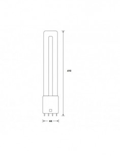 LED lempa LED PL Glass TC-L... 2