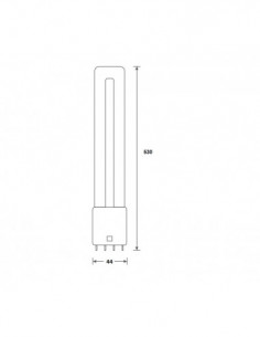 LED lempa LED PL Glass TC-L... 2