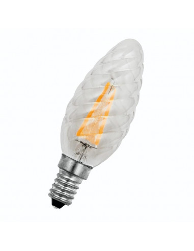 LED lempa LED Fil C35 Candle Twisted...