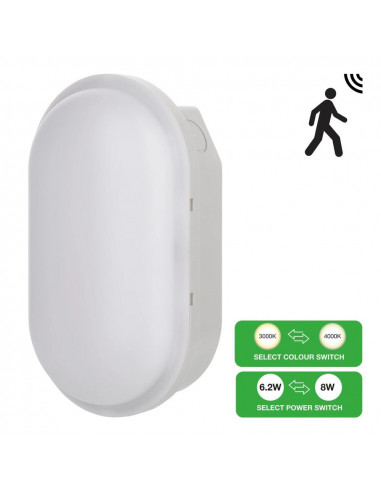 Lubų/sienų šviestuvas LED Bulkhead...