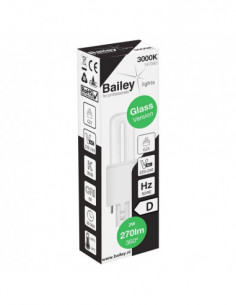 LED lempa LED PL Glass TC-S... 2