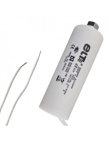 Kondensatorius Capacitor 20µF 250V M8x10