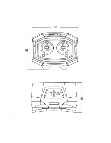 Žibintuvėlis RoBust LED Headlight 6W...