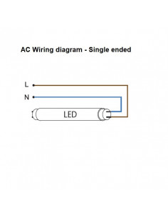 LED lempa True-Light LED T8... 2