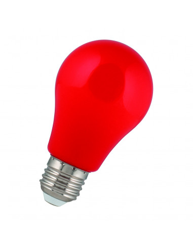 LED lempa LED GLS A60 E27 240V 2W Red