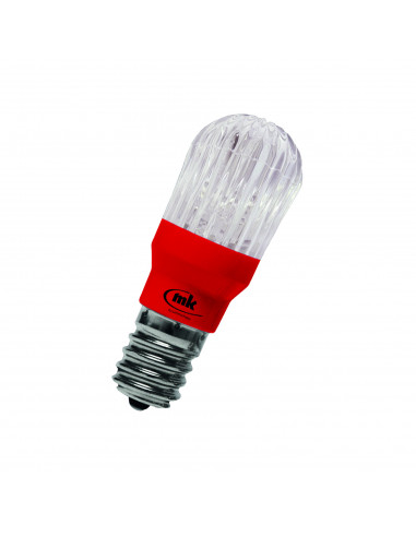 LED lempa Prisma Bulb E14 12V 0.5W Red