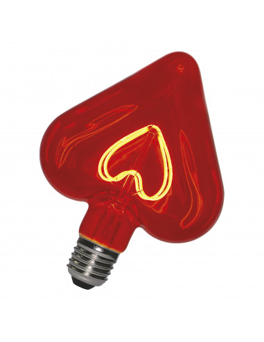 LED lempa LED Filament Heart E27 5W...