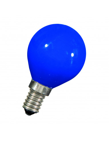 LED lempa SMD24 G45 E14 240V 1.3W Blue