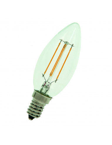LED lempa LED Filament C35 E14 240V...